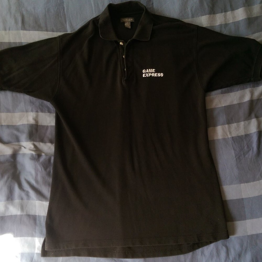 Game Express Polo Shirt Black Large